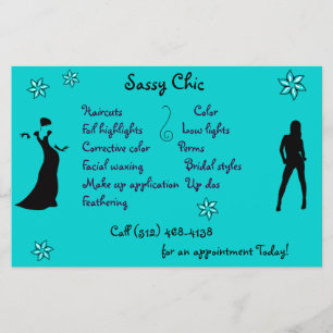 Flyer Insectos chiques Sassy