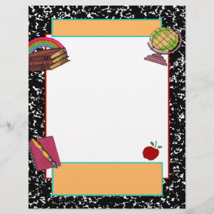 Flyer Insectos da coleção da escola, papel para cartas