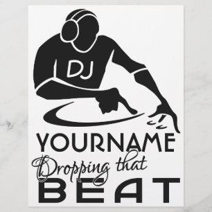 Flyer Insectos do costume do DJ