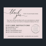 Flyer Instruções para o tratamento da taça rosa simples<br><div class="desc">Instruções para o tratamento da taça rosa simples</div>