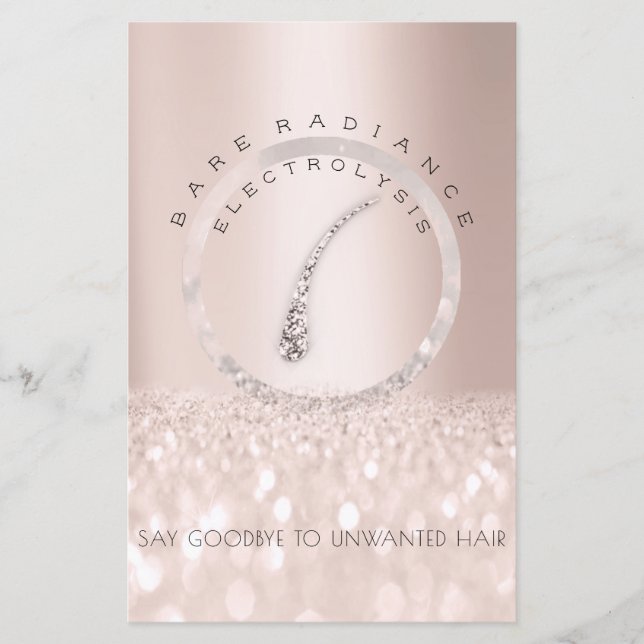 Flyer Instruções pós-tratamento Eletrolise da Lâmpada do (Frente)