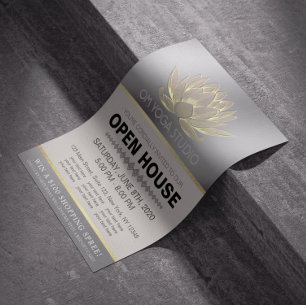 Flyer Instrutor de Meditação do YOGA Studio Open House