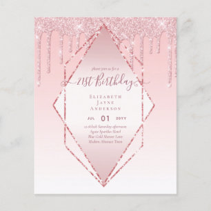 Flyer Invento de Glamor com Glitter Glitter de Drivers d