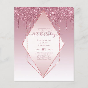 Flyer Invento de Glamor com Glitter Glitter de Drivers d