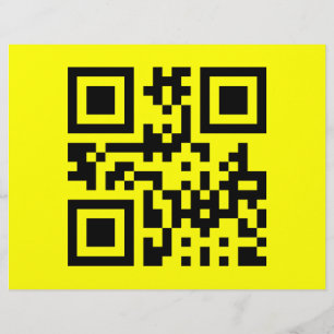 Flyer Invertido ☻ rosto feliz — Código QR