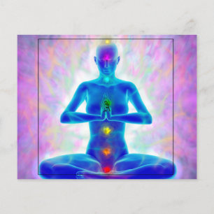 Flyer iogue,ioga,o sistema de chakras, energia,chi,aura,
