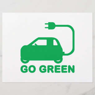 Flyer Ir Verde ~ Dirigir Carros Elétricos