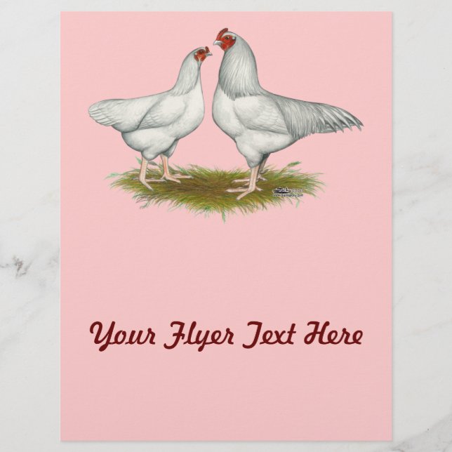 Flyer Ixworth Chickens (Frente)