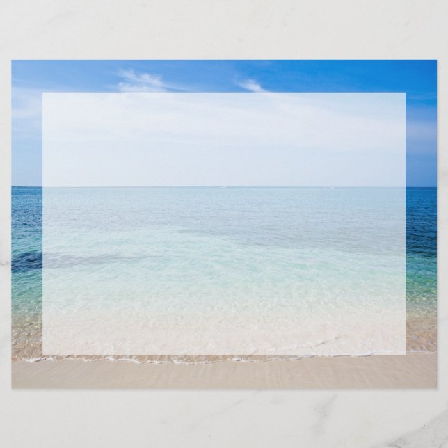 Flyer Jamaica Beach (Frente)