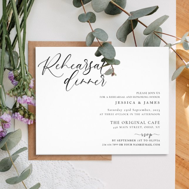 Flyer Janto de ensaio de casamento branco e preto no orç (Criador carregado)