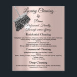 Flyer Jasmine Clearing House Mantendo Rosa Silver<br><div class="desc">Como fornecedor de serviços de limpeza, é essencial promover a sua empresa para alcançar uma audiência mais ampla e atrair mais clientes. Uma das maneiras mais eficazes de fazer isso é projetando um folheto ou folheto que mostre seus serviços e preços de uma forma visualmente atraente. Uma brochura bem projetada...</div>
