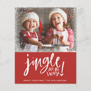 Flyer Jingle All the Way com Orçamento Limitado   Foto M