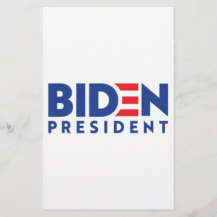 Flyer Joe Biden 2020 Biden para Presidente