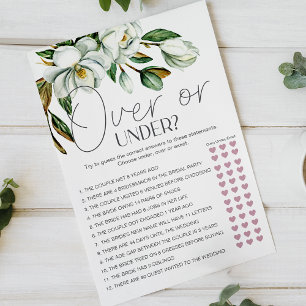 Flyer Jogo Bridal Game Over Under Floral de Magnólia Bra