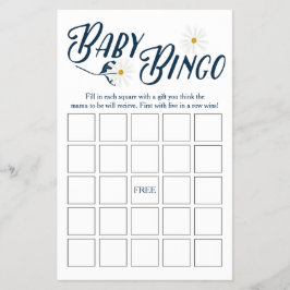 Flyer Jogo Daisy Baby Bingo