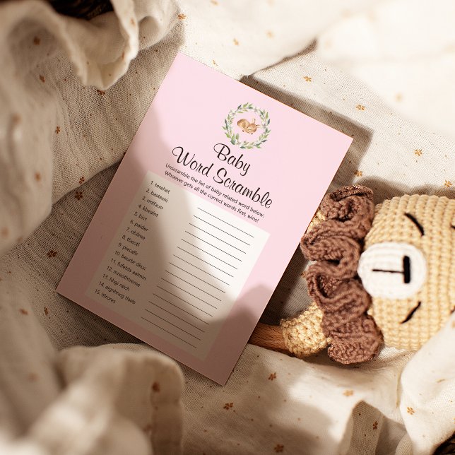 Flyer Jogo de Bebê Namorado com Sono Floral (Criador carregado)