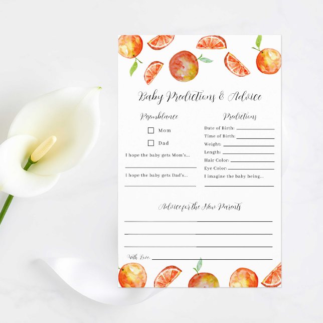 Flyer Jogo de conselhos sobre previsões de Chás de frald (Criador carregado)