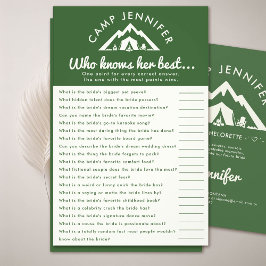 Flyer Jogo De Festa de solteira Do Campo Que Conhece O V