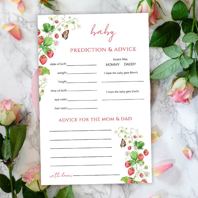 Flyer Jogo de Predicações de Morango (Criador carregado)