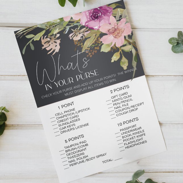 Flyer Jogo Floral Púrpura Dusty Rosa Que Está Na Sua Bol (Criador carregado)