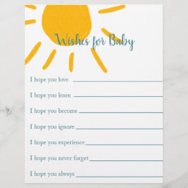 Flyer Jogos chás de fraldas para cá vem o filho