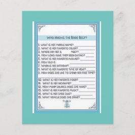 FLYER JOGOS DE CHUVEIRO DE NOIVA