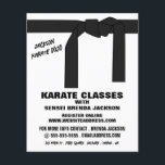 Flyer Karate Belt, publicidade de classe Karate<br><div class="desc">Karate Belt,  Folhetos De Publicidade De Classe Karate Pela Loja De Cartão de visita.</div>