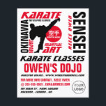 Flyer Karate Design, publicidade de classe Karate<br><div class="desc">Karate Design, Karate Classe Advertising Flyers Pelas Lojas De Cartão de visita.</div>