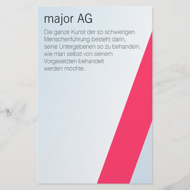 Flyer Kartenhaus | Ungewöhnliche Geschäftsausstattung (Frente)