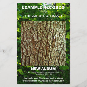 Flyer Lançamento novo do álbum - foto Textured