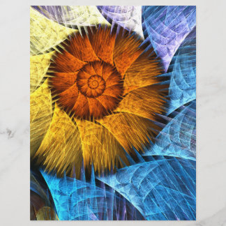 Flyer Laranja Amarelo Amarelo Abstrato