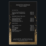 Flyer Largura Moderna para o Dourado Schwarz<br><div class="desc">Estilo moderno e brilhante no Dourado und Schwarz. Es wird Keine echte Folie/Glitter verwendet. É o Ein Fotodruck. Editiere es em Minuten. Über " weiteres personalisieren" kannst Du die Schriftgröße,  Farbe und Position individuell verändern.</div>
