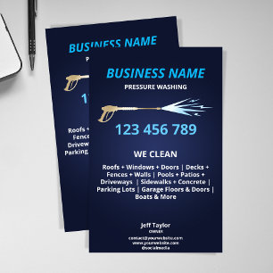 Flyer Lavagem Profissional com Hidrojateamento Negócio d