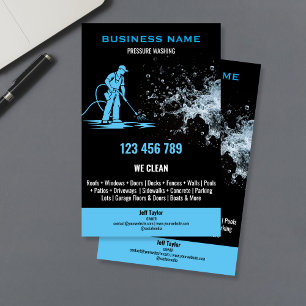 Flyer Lavagem Profissional de Casas com Hidrojateamento