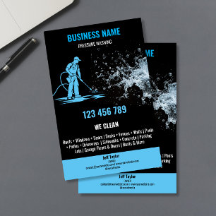 Flyer Lavagem Profissional de Casas com Hidrojateamento