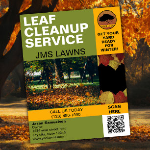 Flyer Leaf Raking and Cleanup