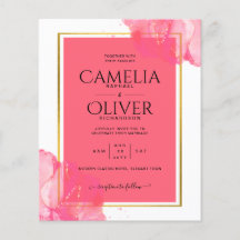 LeahG Salmão PINK GOLD CASAMENTO Tinta de Álcool