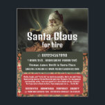 Flyer Leitura Clássica de Papais noeis, Noel Entertainer<br><div class="desc">Papais noeis De Leitura Clássica,  Folhetos De Anúncios De Entretenedor Santa Claus Pela Loja Cartão de visita.</div>