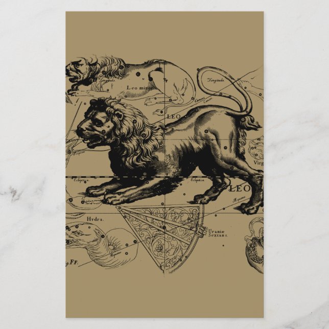 Flyer Leo Constelle Hevelius 1690 julho23 - 22 de agosto (Frente)