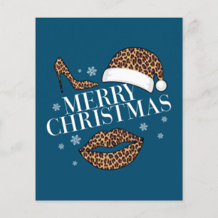 Flyer Leopardo Feliz de Natal