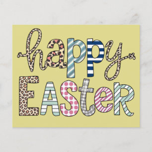 Flyer Leopardo-Primavera de-coelhinho-Floral-felz pascoa