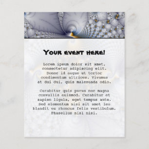 Flyer Ligado E Líquido - Fractal