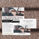 Flyer Limpeza De Vácuo, Limpadores De Tapetes, Serviço D<br><div class="desc">Limpeza De Vácuo,  Limpadores De Tapetes,  Folheto Publicitário De Serviço De Limpeza,  pela Loja De Cartão de visita.</div>