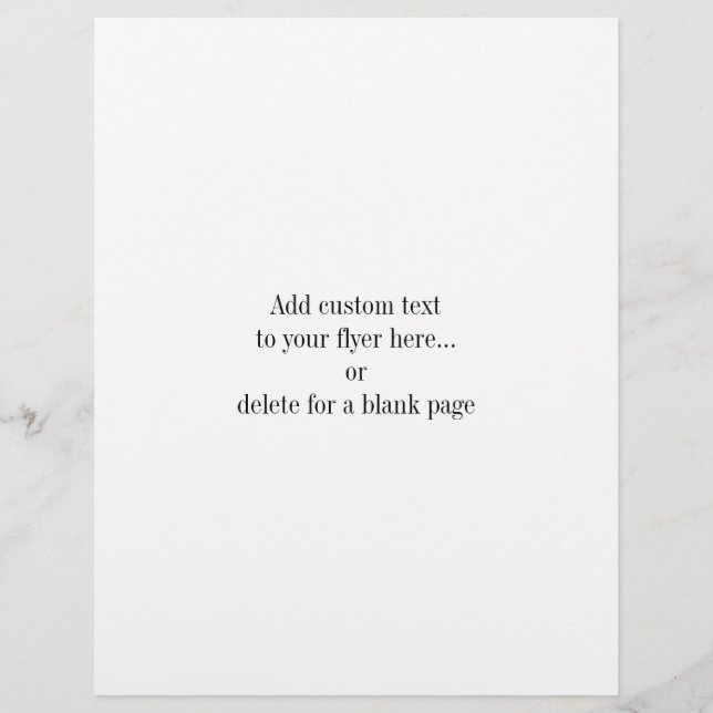 Flyer Listras cinzas e pretas em branco (Frente)