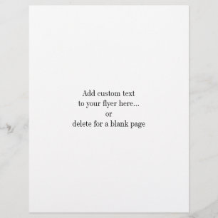 Flyer Listras cinzentas e pretas no branco