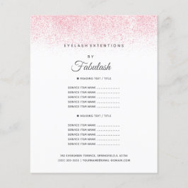 Flyer Lite rosa, Lite, Beleza Salon