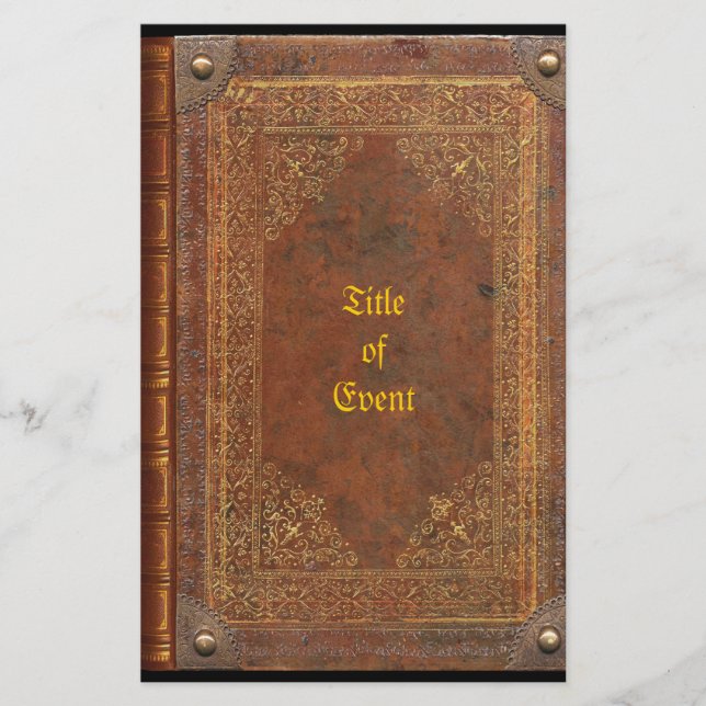 Flyer Livro Antigo (Frente)