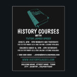 Flyer Livro de História Verde, Publicidade do Curso de H<br><div class="desc">Livro de História Verde,  Antecedentes De Publicidade Por Loja De Cartão de visita.</div>