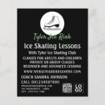 Flyer Logotipo De Skate De Gelo, Anúncio De Lição De Ice<br><div class="desc">Logotipo De Skate De Gelo,  Folhetos Publicitários De Lição De Ice De Ice Na Loja De Cartão de visita.</div>