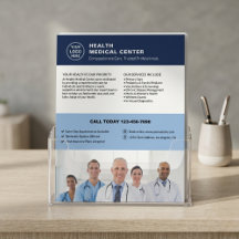 Logotipo Foto Código QR de Clínica Médica Médico